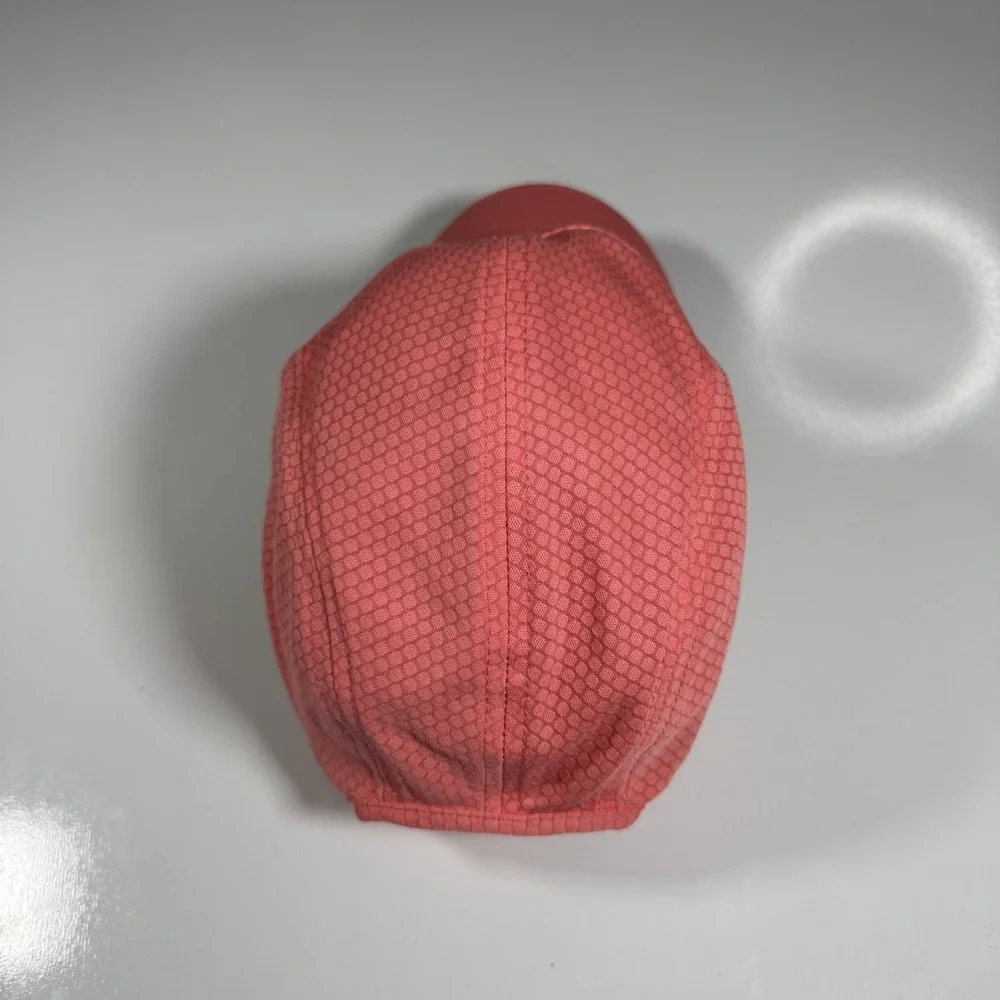 Avia Womens Lightweight Coral Pink Athletic Running Hat Honeycomb Adjustable Cap